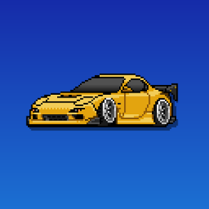 Pixel Car Racer v1.1.61 Apk+Mod Unlocked