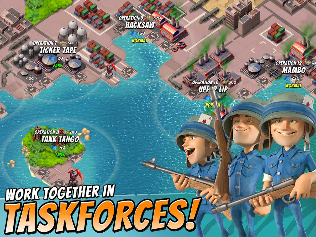Boom Beach Mod Apk v43.66 (unlimited Dimoands, Coins)