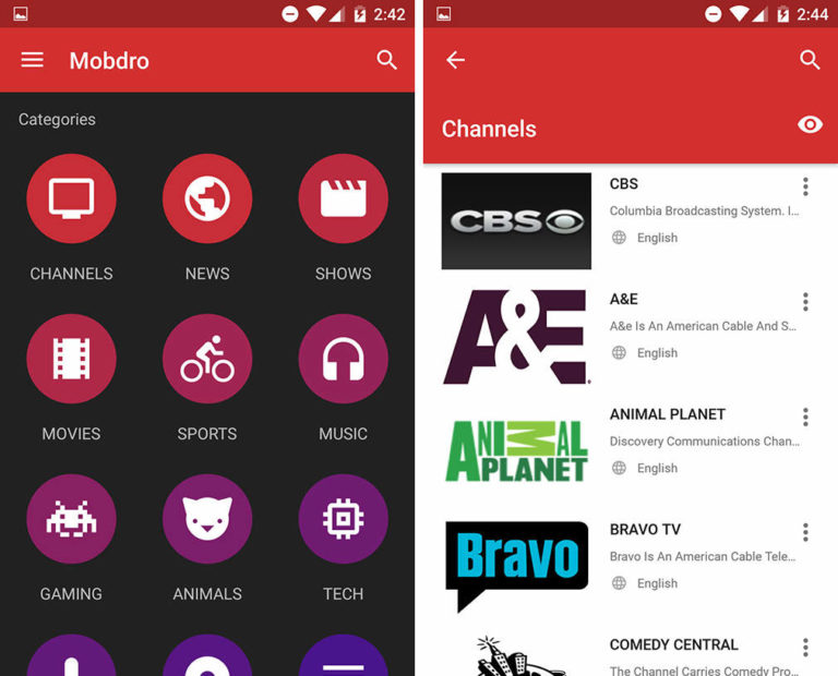 Mobdro Premium Apk v2.2.3 Download Cracked [Ad Free] Latest
