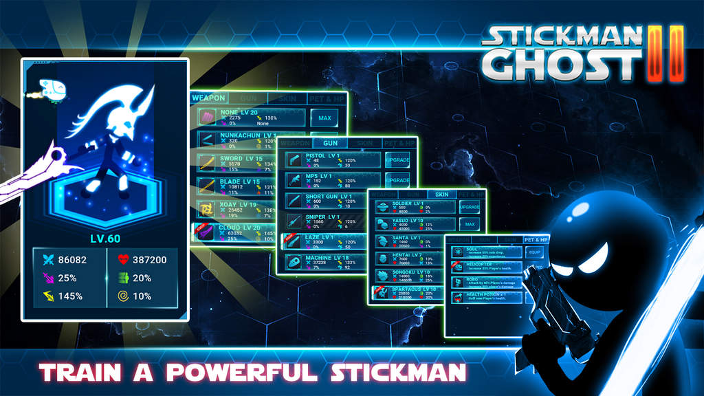 Stickman Ghost 2 Galaxy Wars Mod Apk