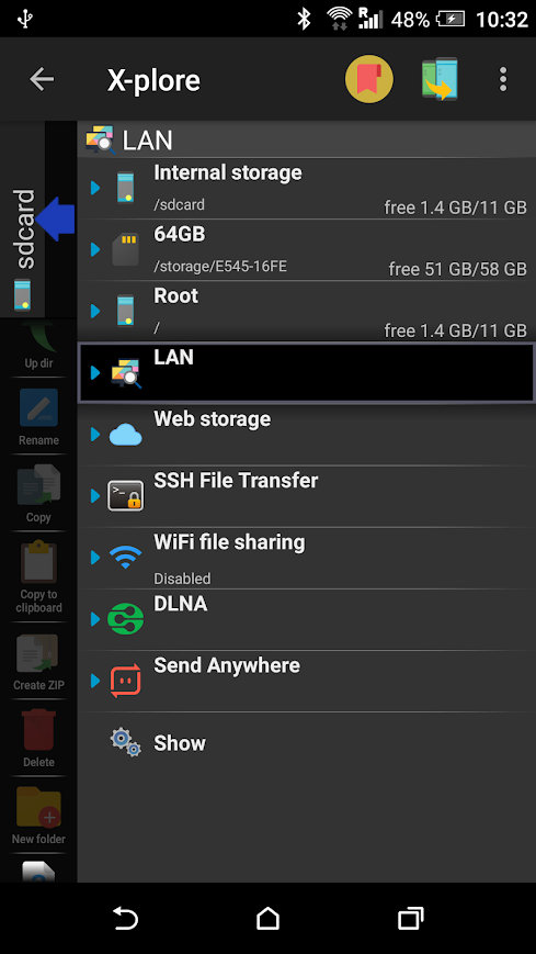 X plore File Manager3