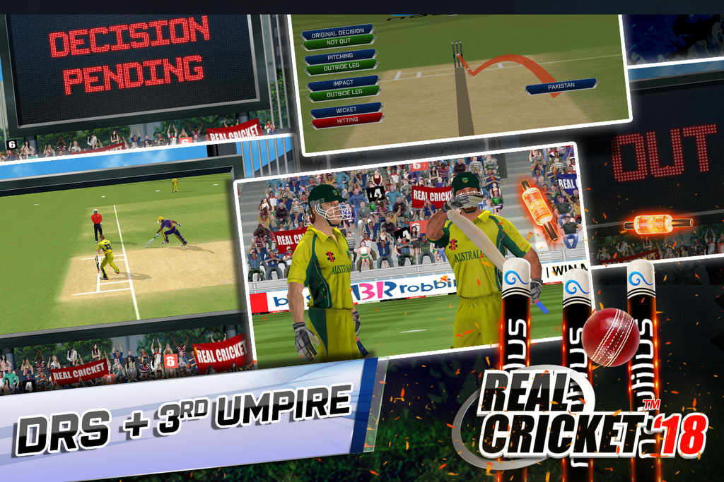 Real Cricket 18 Mod Apk v2.5 Unlimited Money [Latest]