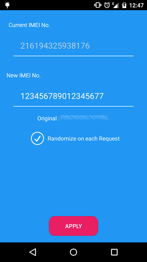 XPOSED IMEI Changer Pro Apk