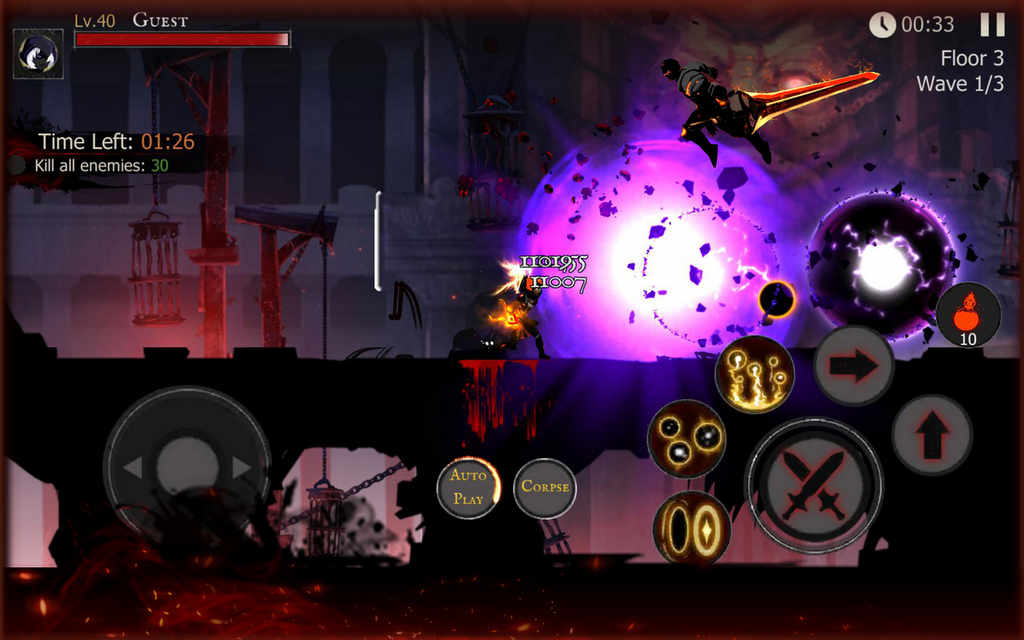 Shadow of Death Mod Apk v1.38.1.0 Unlimited Crystal,Skull