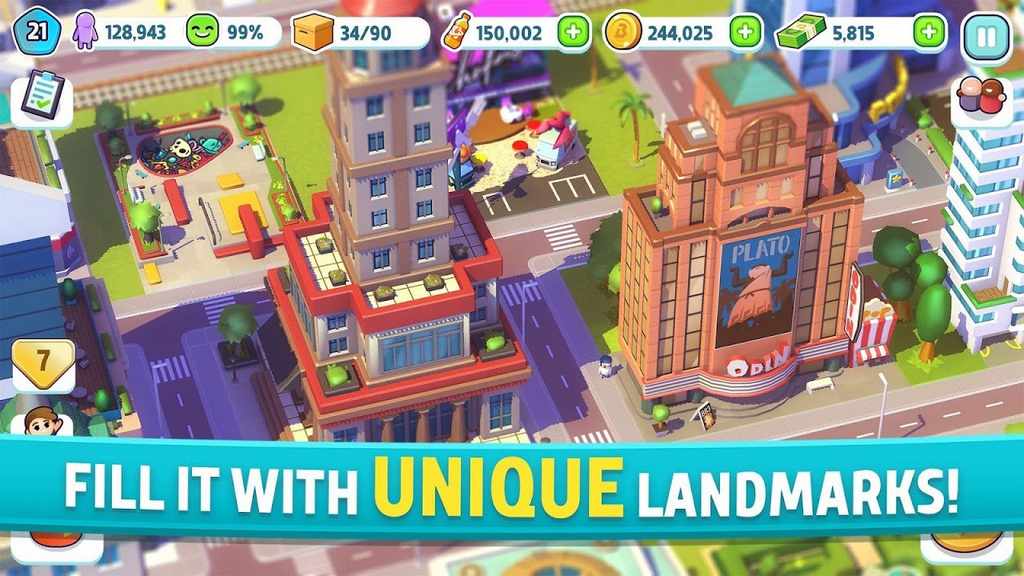 City Mania: Town Building Game Apk
