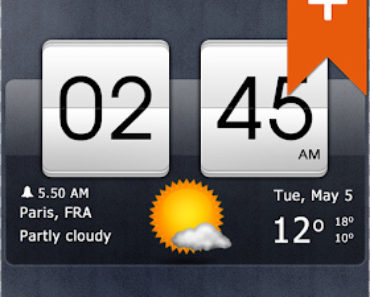 Sense Flip Clock & Weather Pro Apk