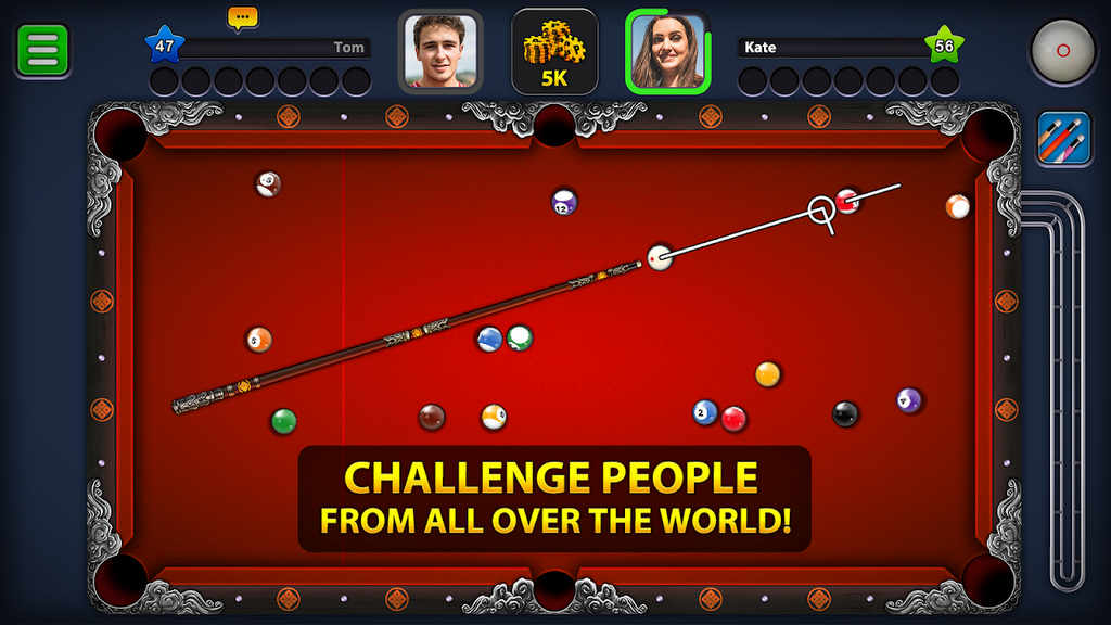 8 Ball Pool Mod Apk v4.8.5 (Anti Ban/long line) Latest