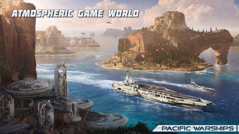 Pacific Warships Mod Apk v0.9.248 (Full) + Data